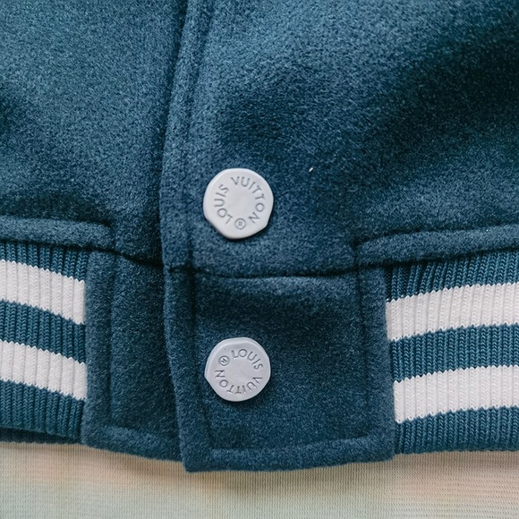 Louis Vuitton Green Baseball Jacket - Picture 9 of 12